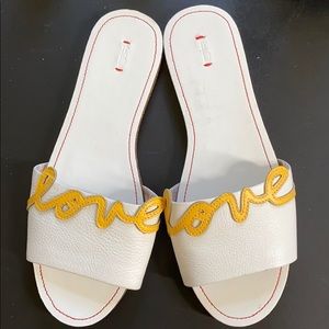Cute love sandals!